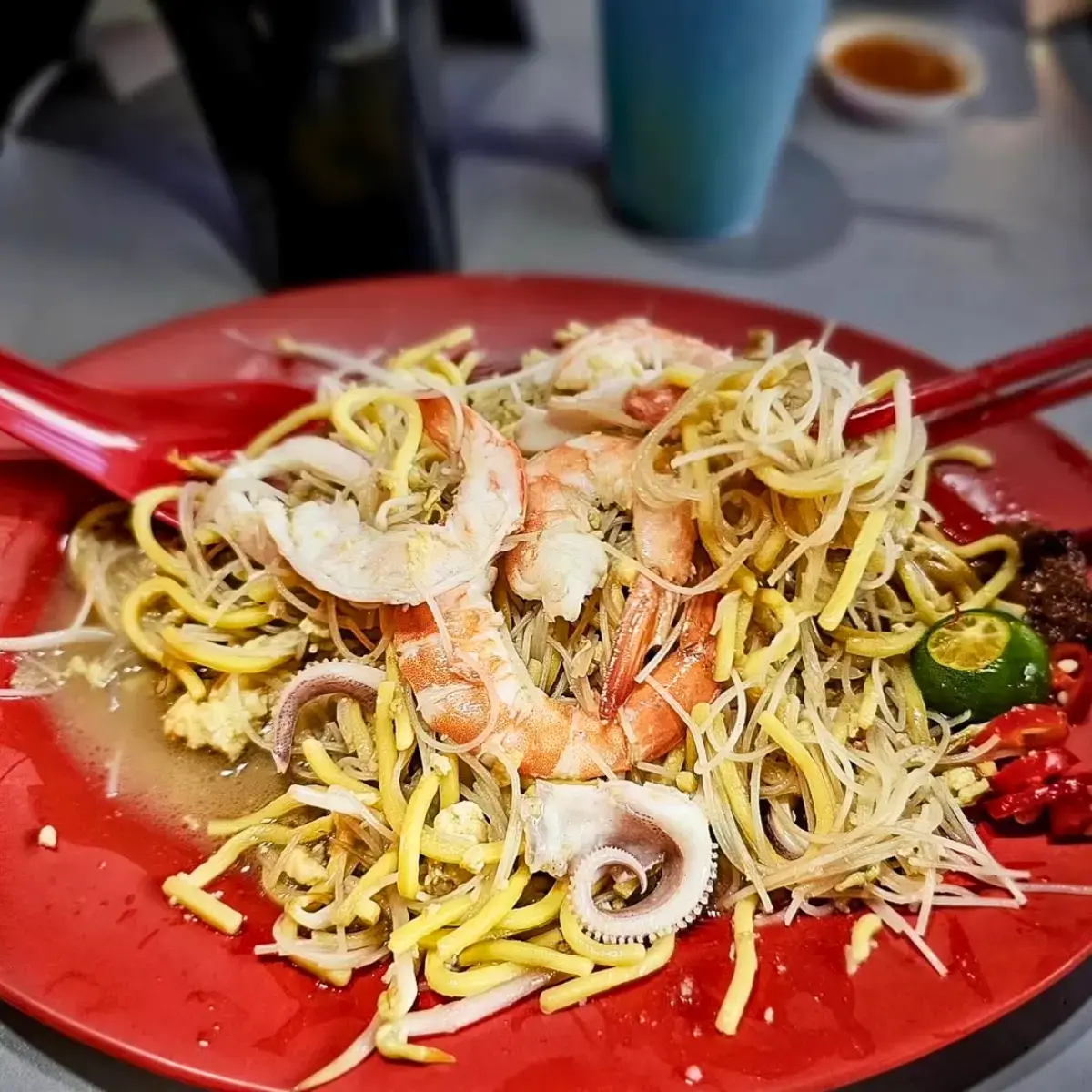 Ah Hock Fried Hokkien Noodles