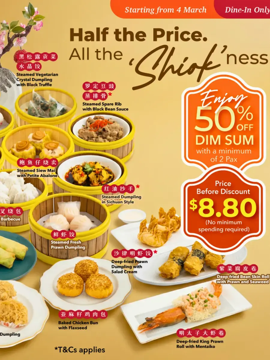 Peach Garden Deals Starts From 4 March