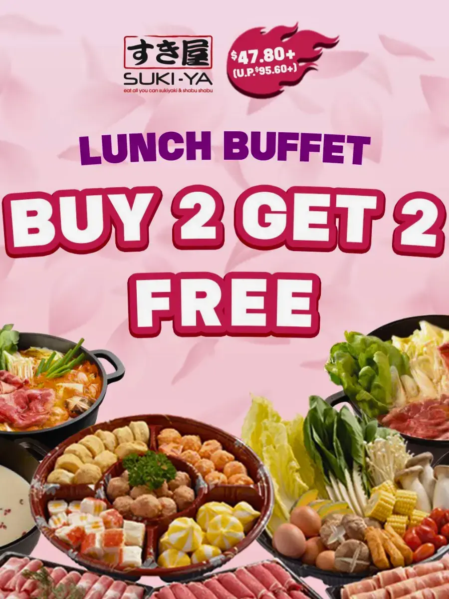Suki-Ya Deals Buy 2 For 2