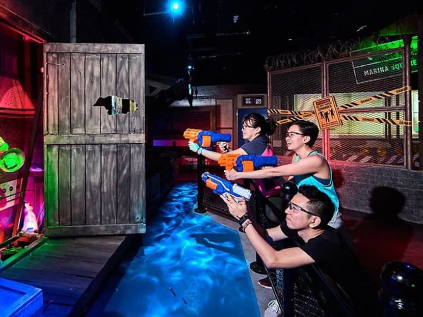 Things to do - Shoot zombies at NERF Action Xperience