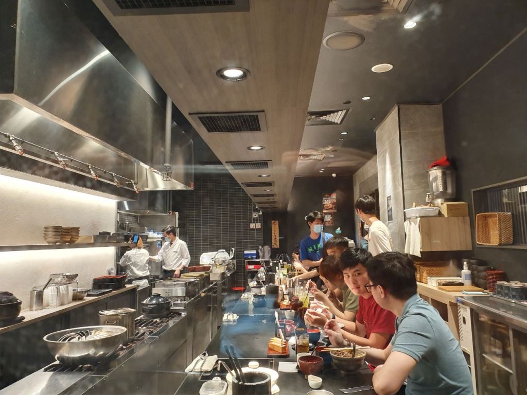 Beef Sukiyaki Don Keisuke Interior