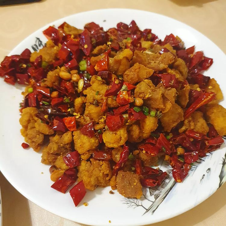 Chuan Court Sichuan Cuisine - Deep Fried Spicy Chicken 辣子鸡
