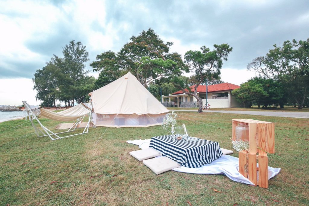 Glamping at East Coast Park