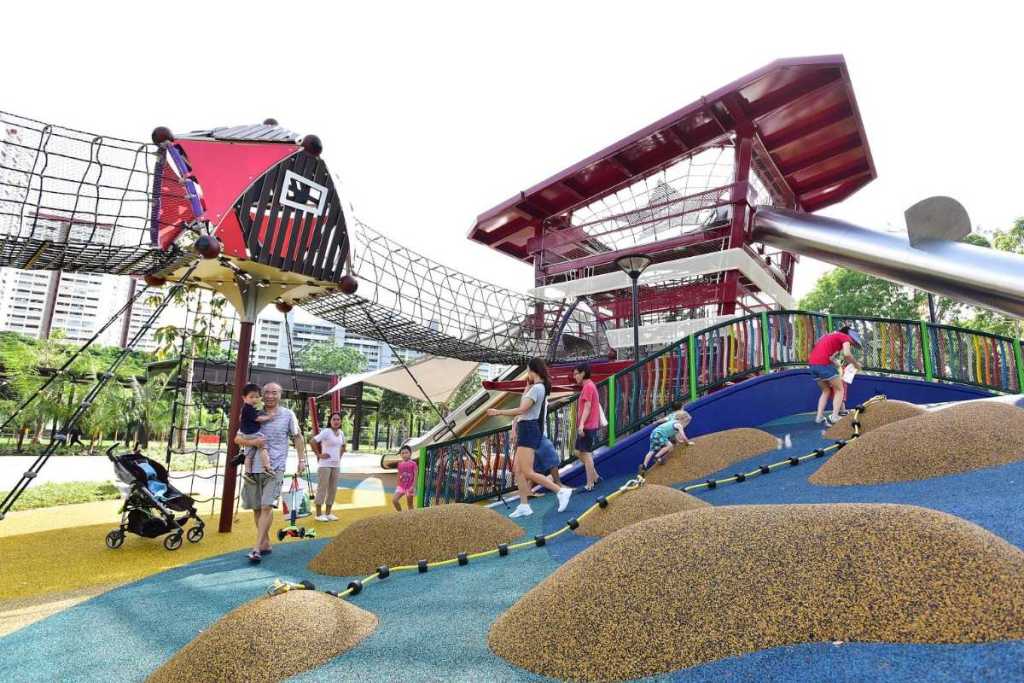 Marine Cove Playground at East Coast Park