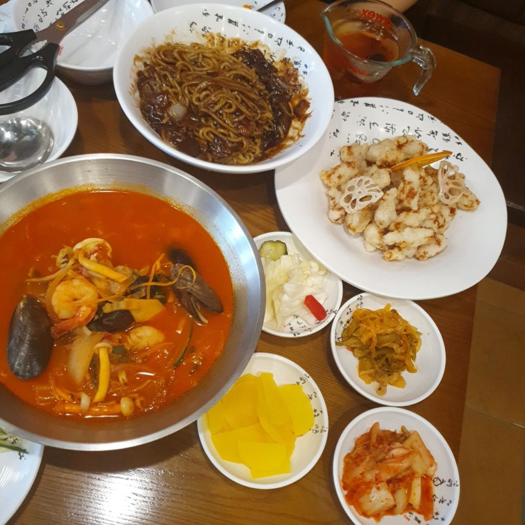 Itaewon Jjajang Full Dishes