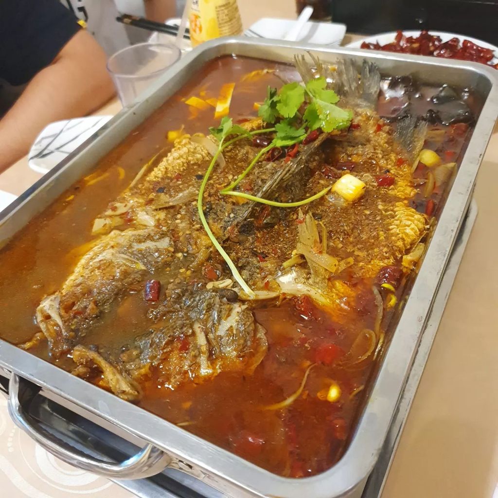 Moona Thai Kitchen - Steamed Seabass with Lemon Sauce
