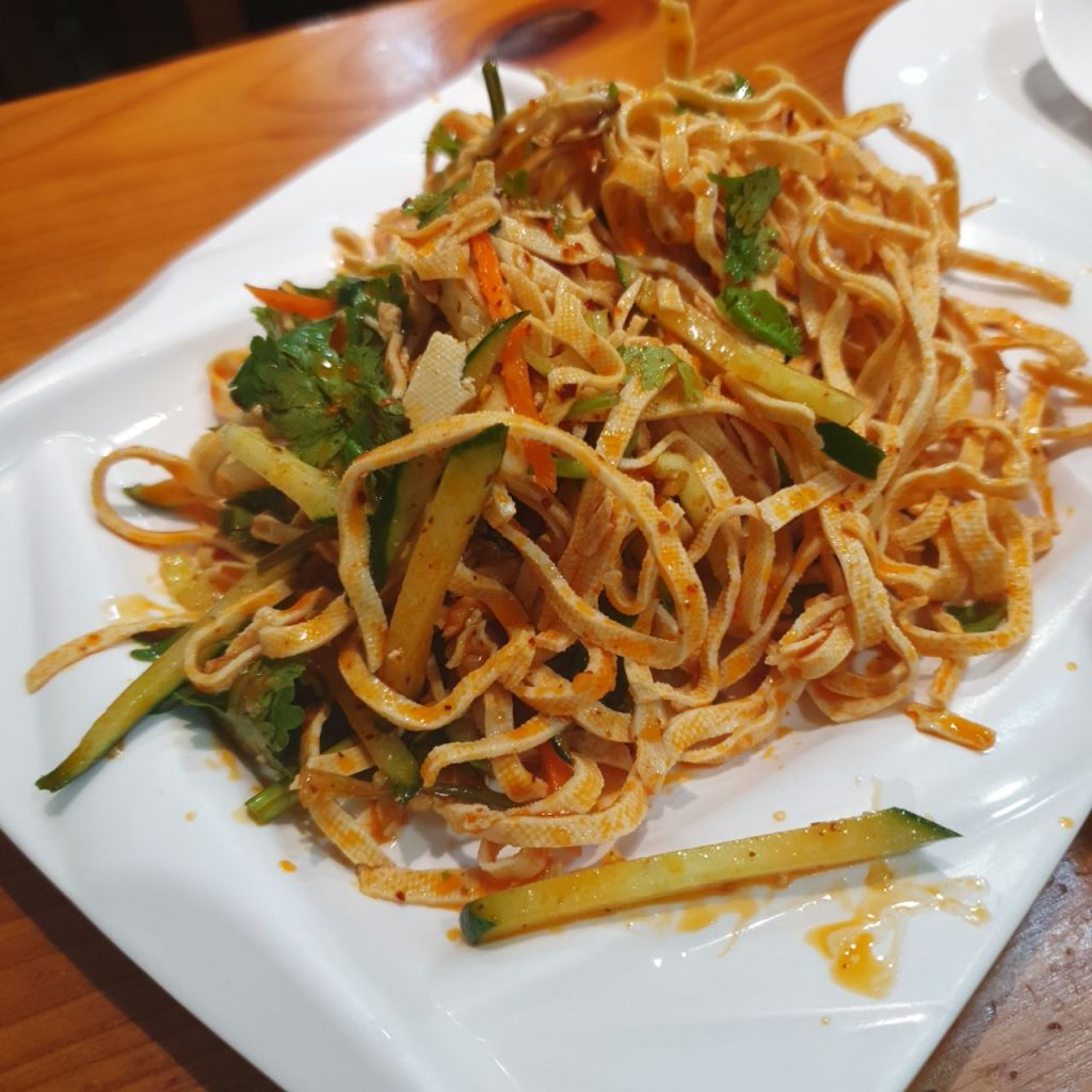 Oriental Chinese Restaurant Shredded Spicy Tofu
