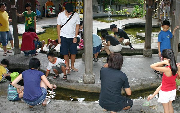 Things to do - Enjoy cheap longkang fishing & a natural fish spa