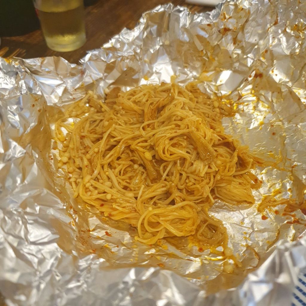 SMAC BBQ Grilled Enoki Mushrooms