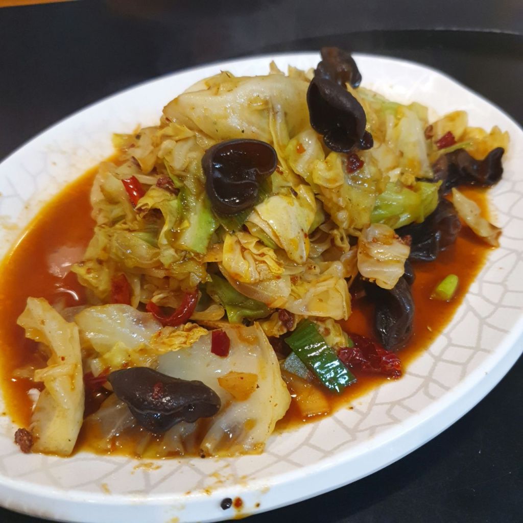 Xiao Yu Cun Seafood Restaurant Braised Cabbage