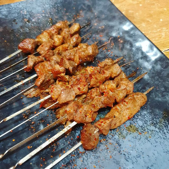Hao Zhang Ji Seafood BBQ Assorted Skewers