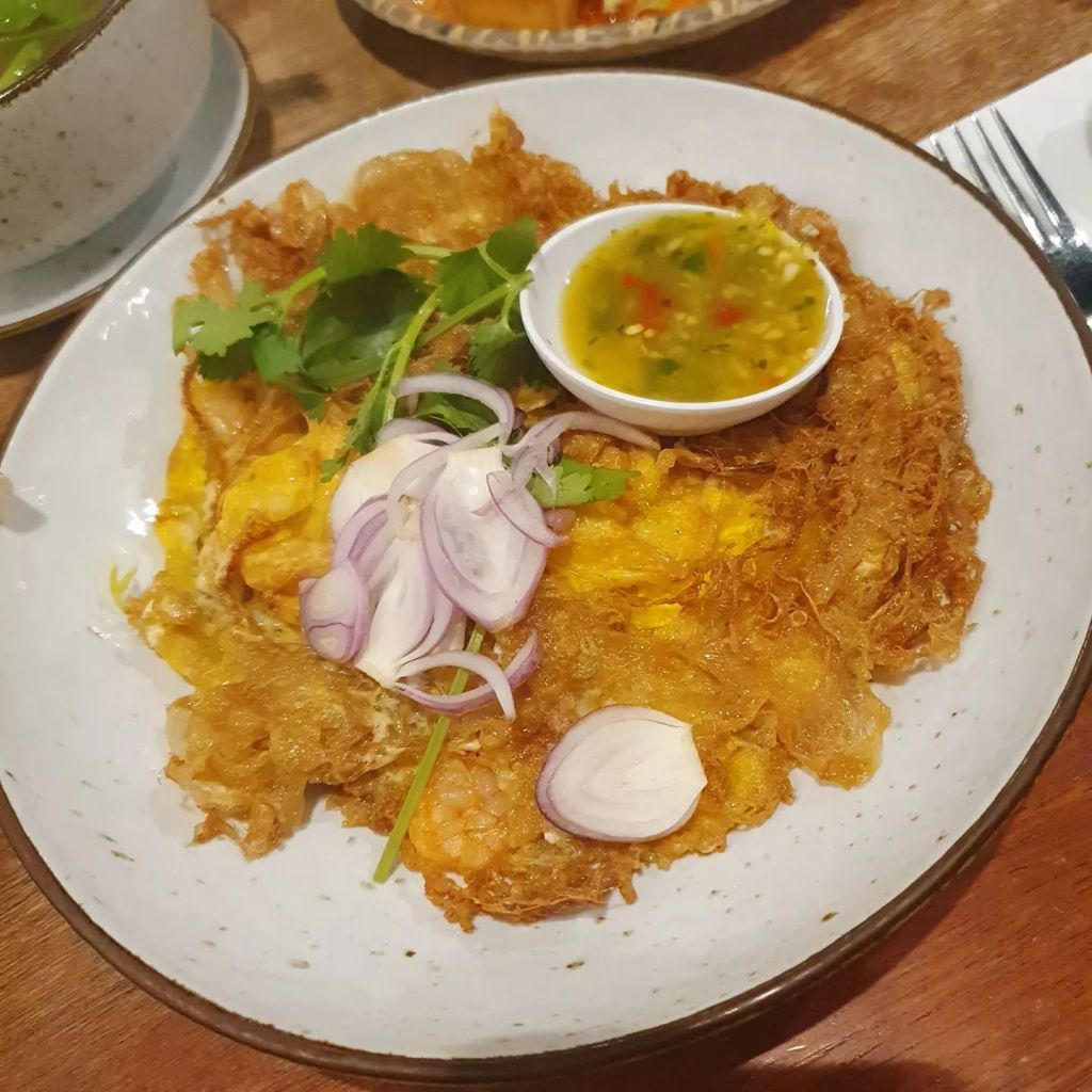 Sanook Kitchen Prawn Omelette