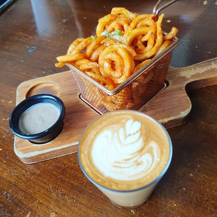 Wildseed Cafe Truffle Mayonnaise Curly Fries