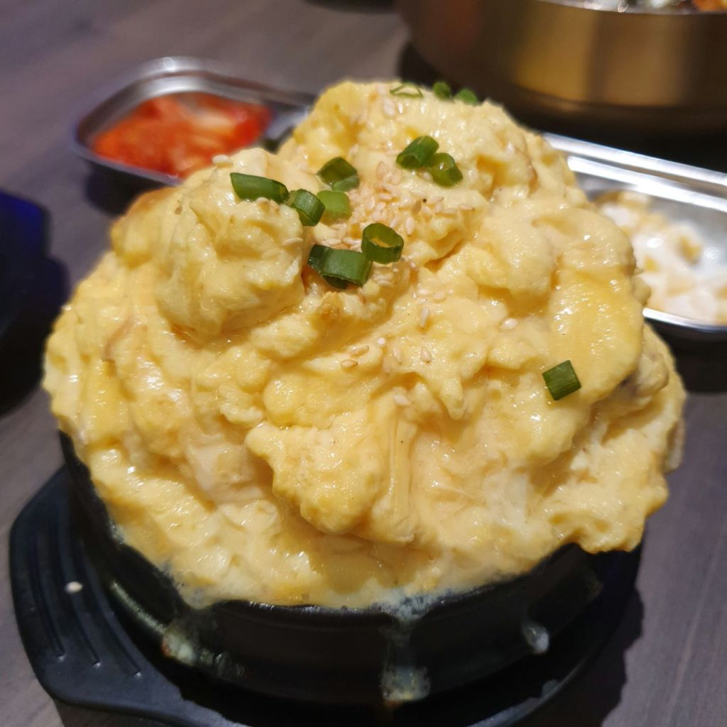 Ajummas Fluffy Steamed Eggs