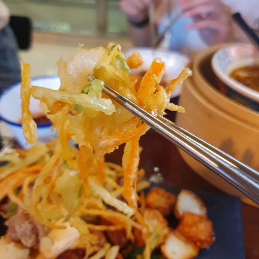 Ebi Bar Ebi and Vege Crispy Fritter