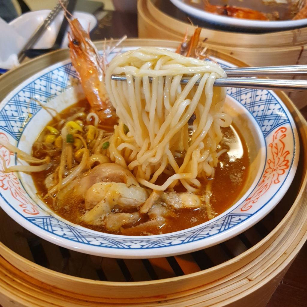 Ebi Bar Signature Chao Da Charred Ebi Noodles Closeup