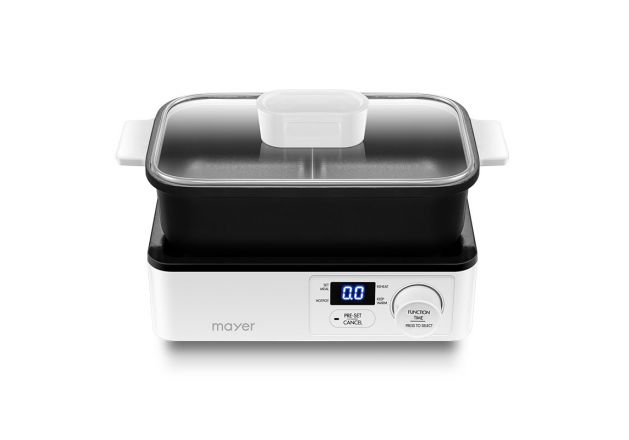 Mayer 1.2L Set Meal Cooker with Non-stick Yuan Yang Pot