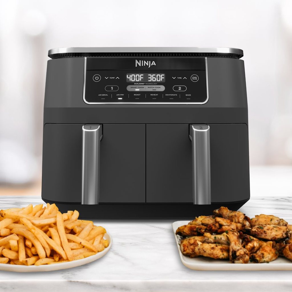 Ninja® Foodi® 6-in-1 2-Basket Air Fryer
