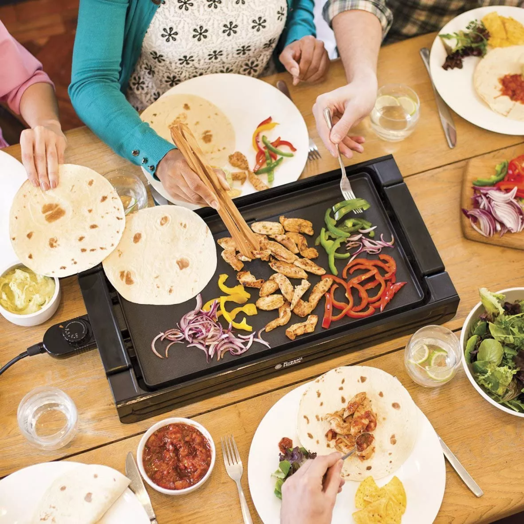Russell Hobbs MaxiCook Curved Grill and Griddle