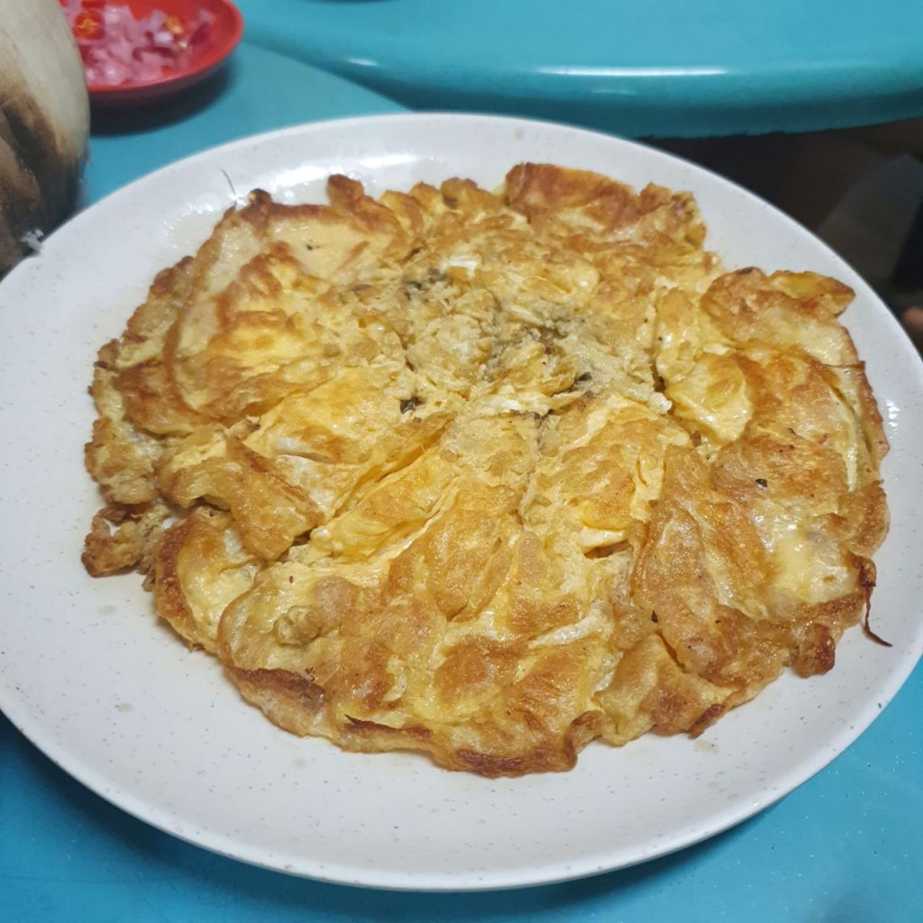 Hong Chang Frog Porridge Preserved Radish Omelette
