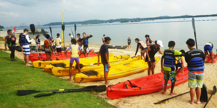 Kayaking Singapore | Pasir Ris Park