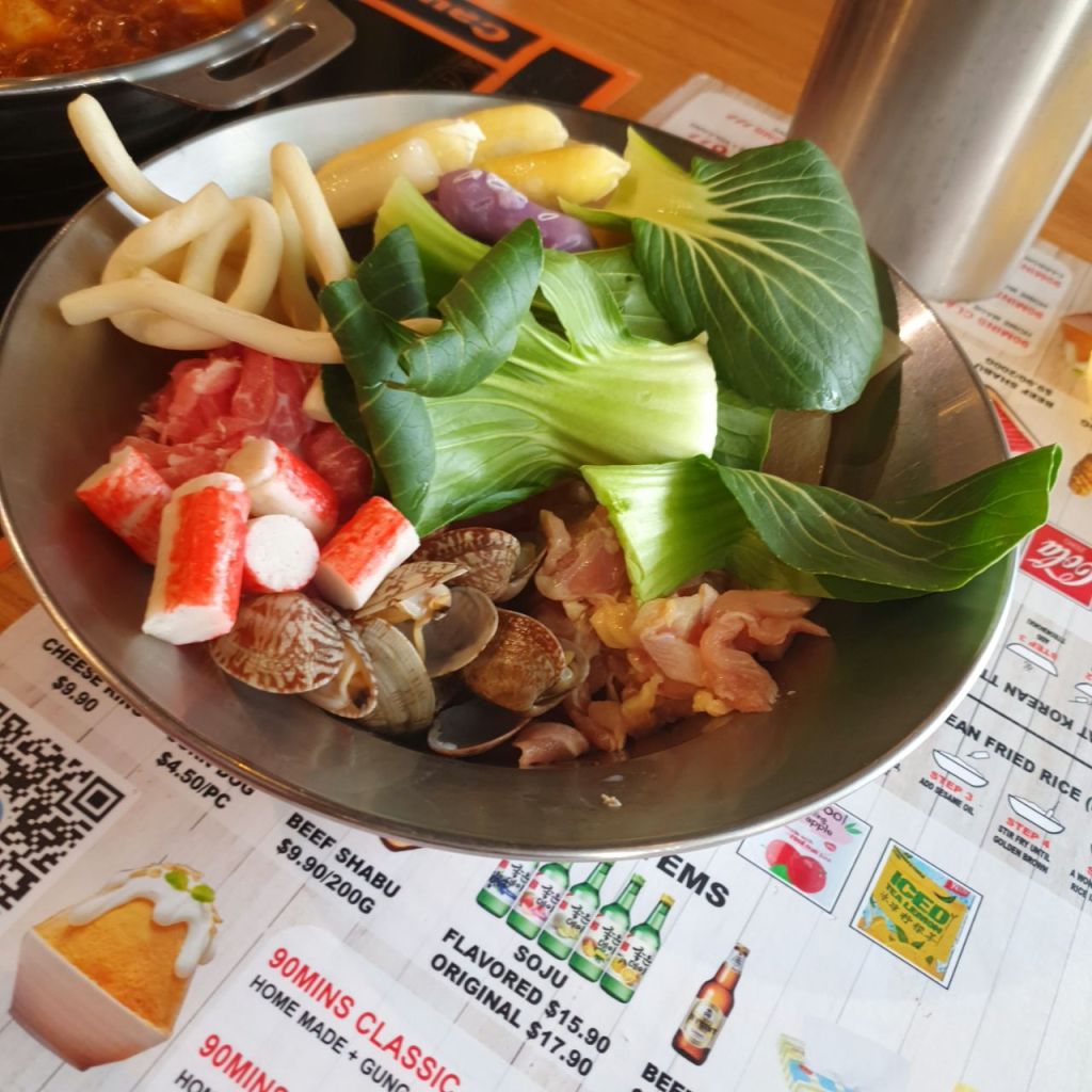 90 Minutes Ingredients Tray
