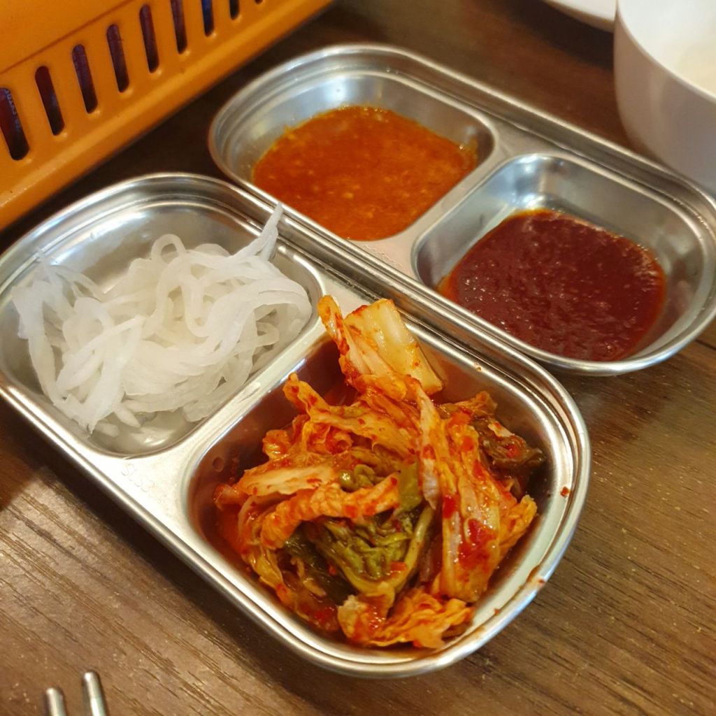Chick Soo Korean Kitchen Banchan and Sauces
