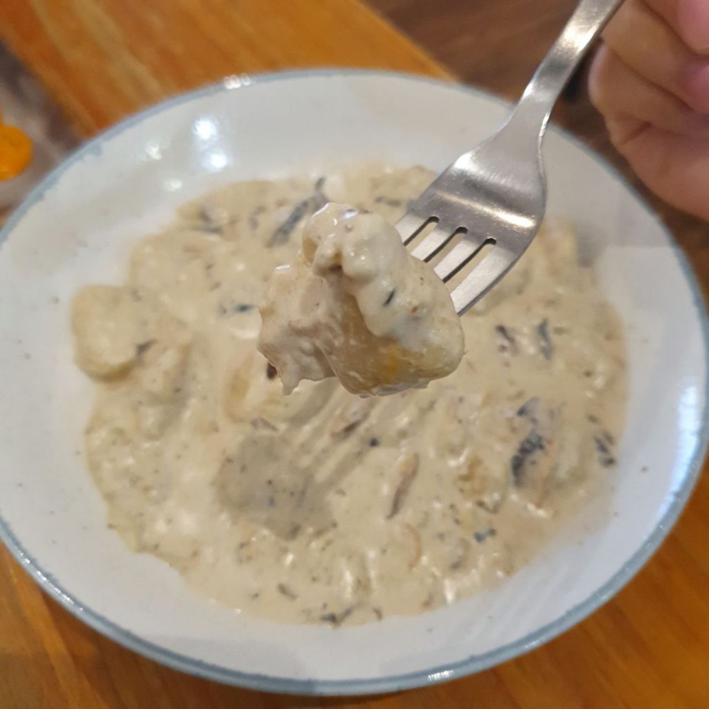 Squisito Gnocchi al Tartufo Closeup