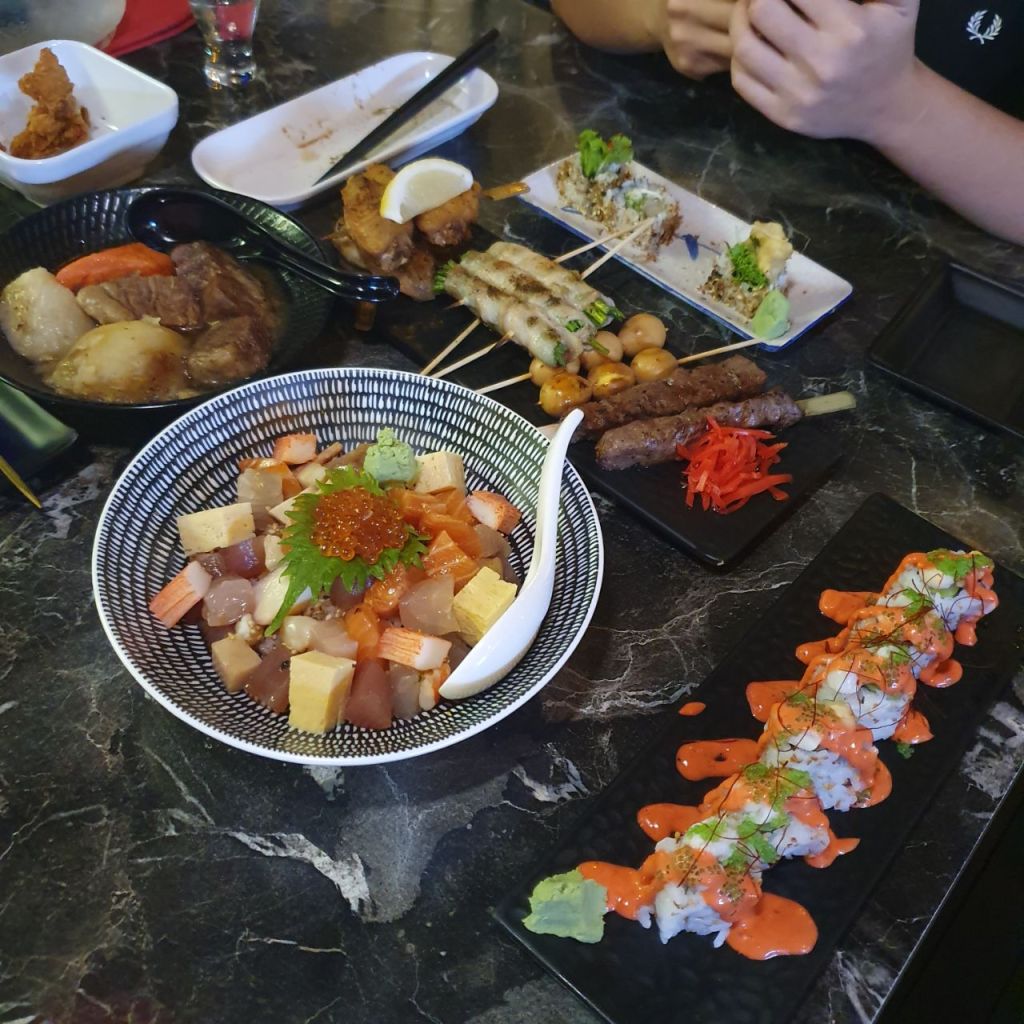 The Modern Izakaya Assorted Dishes