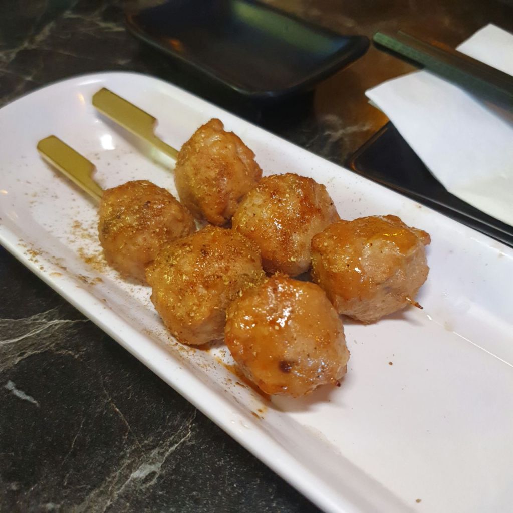The Modern Izakaya Minced Chicken Yakitori