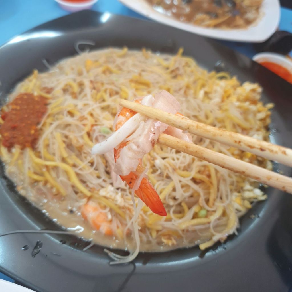 You Fu Fried Hokkien Prawn Noodle Ingredients
