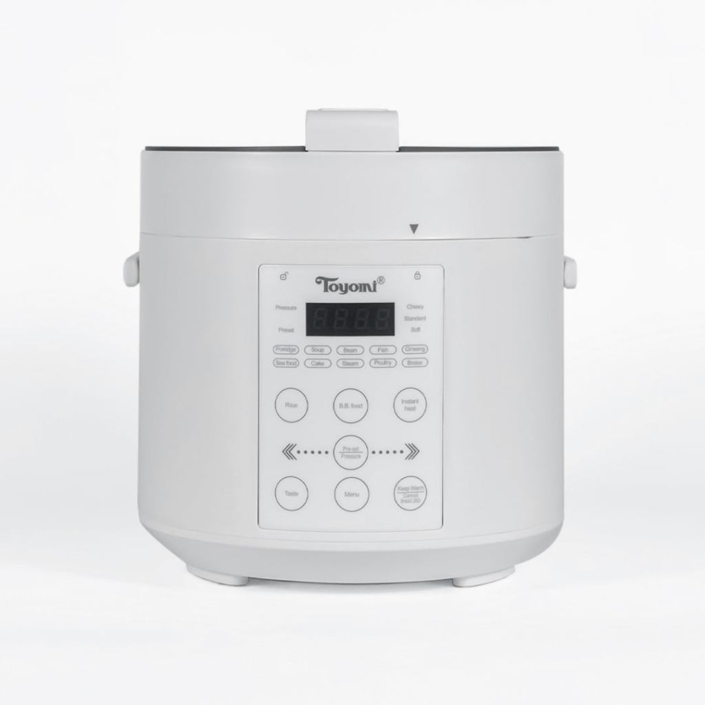 Best Pressure Cookers in Singapore | TOYOMI 2L Micro-com Pressure Cooker & Rice Cooker PC 2001