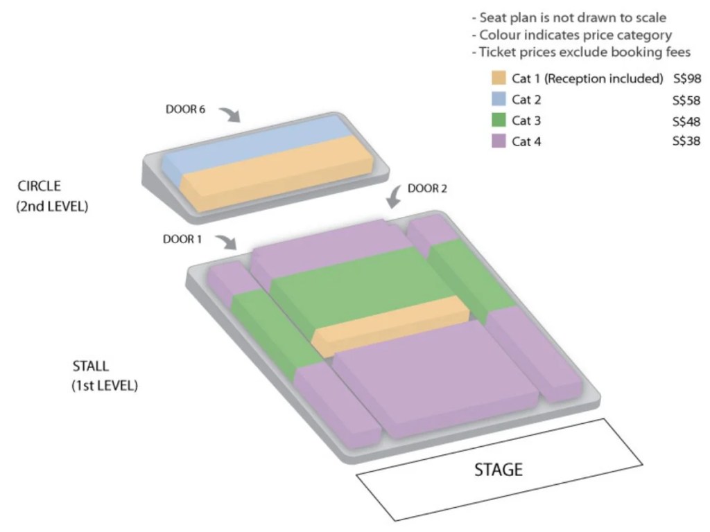 Birdsong Your Orchestral Experience 2023 Seating Map