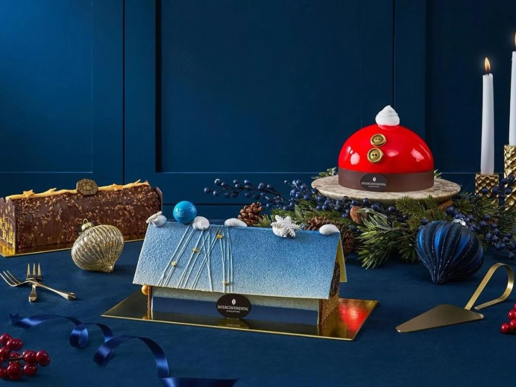 Best Christmas Log Cakes In Singapore | InterContinental Singapore