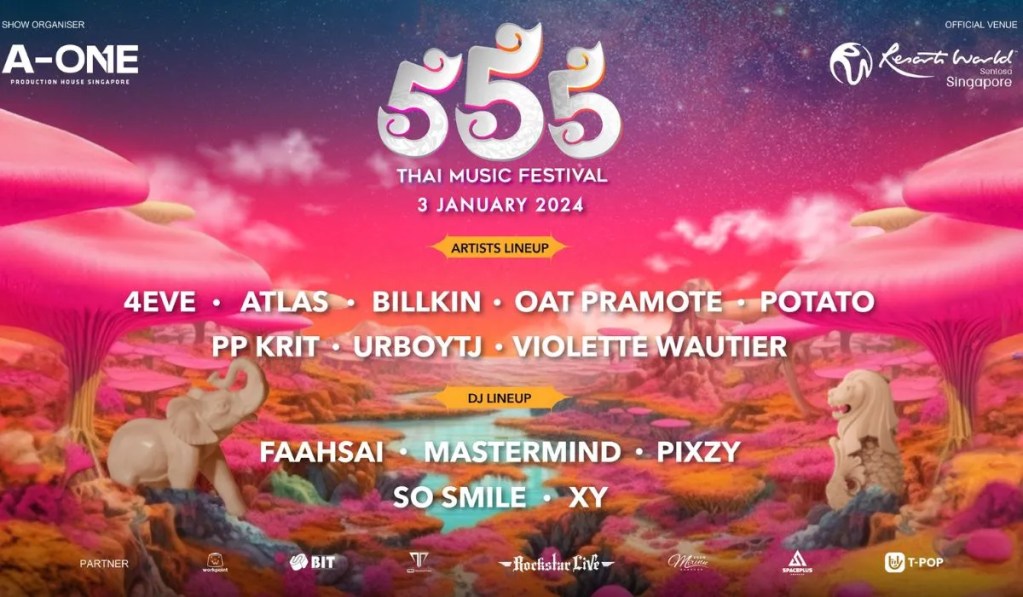 555 Thai Music Festival Jan 2024