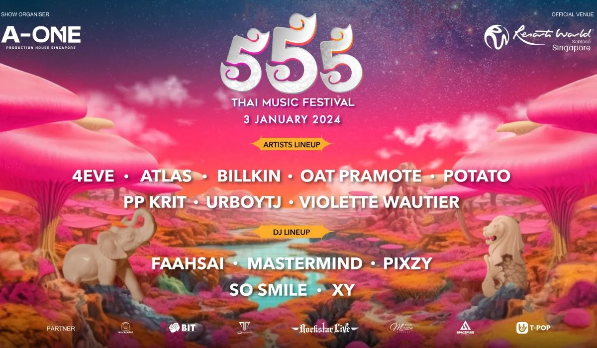 555 Thai Music Festival Jan 2024