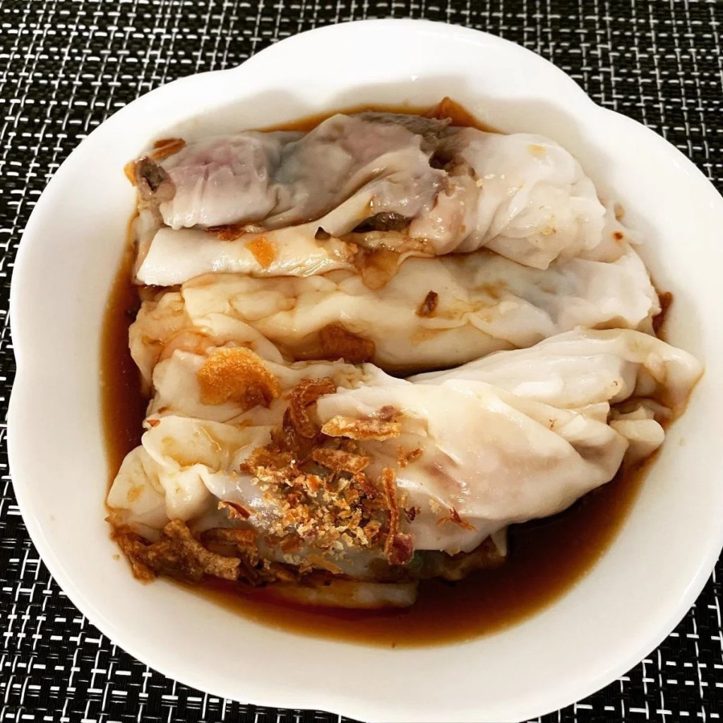 Freshly Made Chee Cheong Fun - Pig Liver Chee Cheong Fun