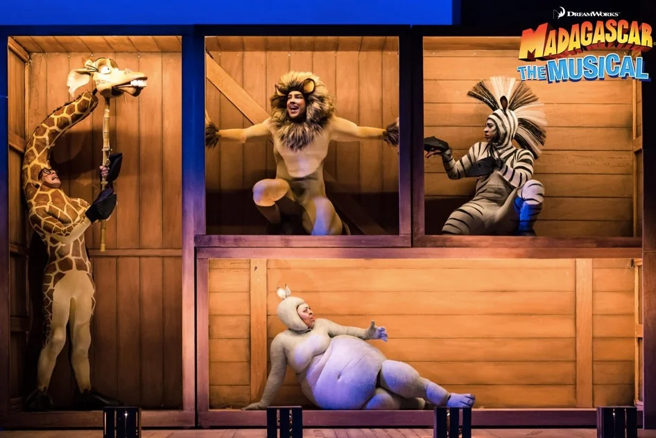 Madagascar The Musical 2024 Crates