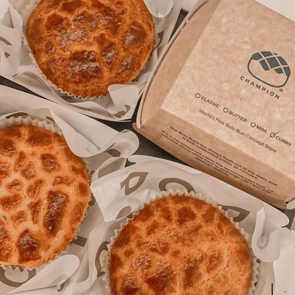 Best Hong Kong Cafes in Singapore | Champion Bolo Bun