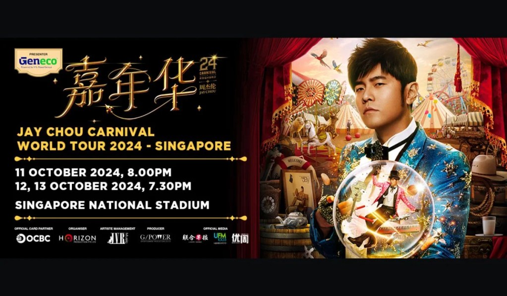 Jay Chou Carnival World Tour 2024