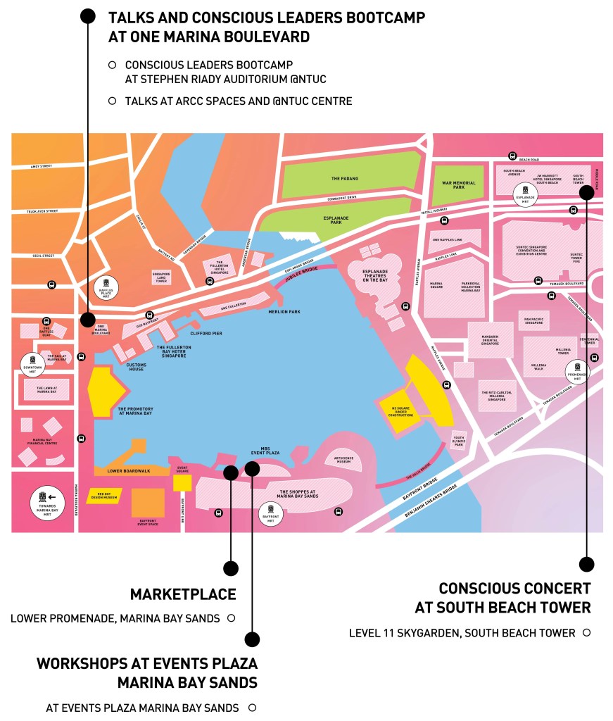 The Conscious Festival SG 2024 Map