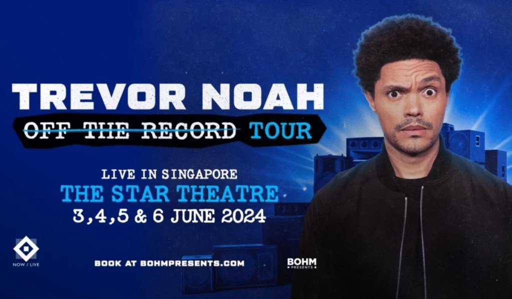 Trevor Noah Off The Record Tour 2024