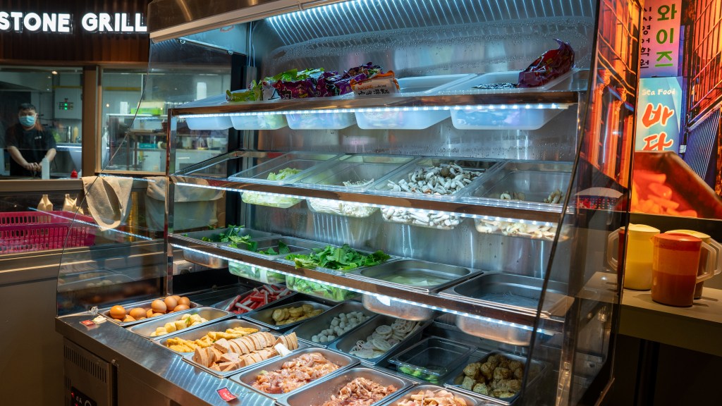 Pocha! Tampines K-Griddle Buffet Selection