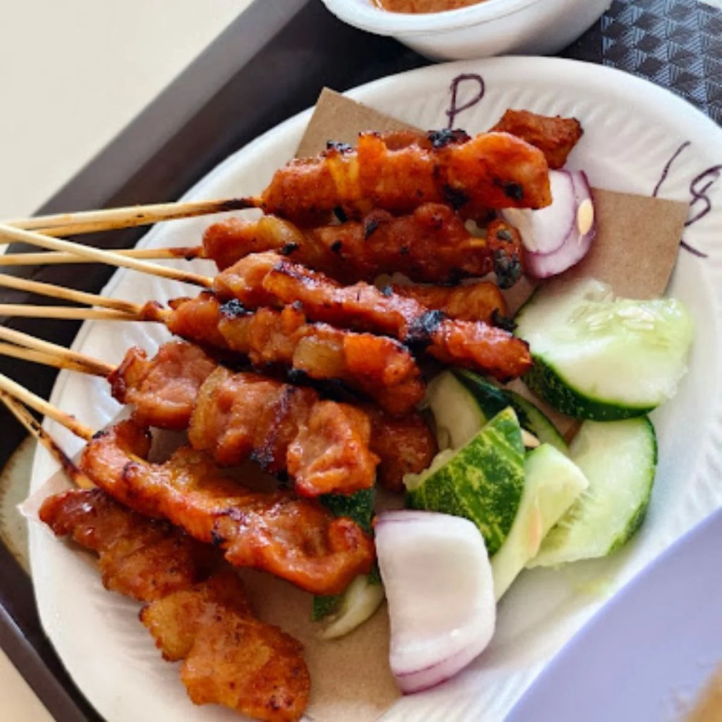 Best Food Stalls In Newton Food Centre | TKR Satay