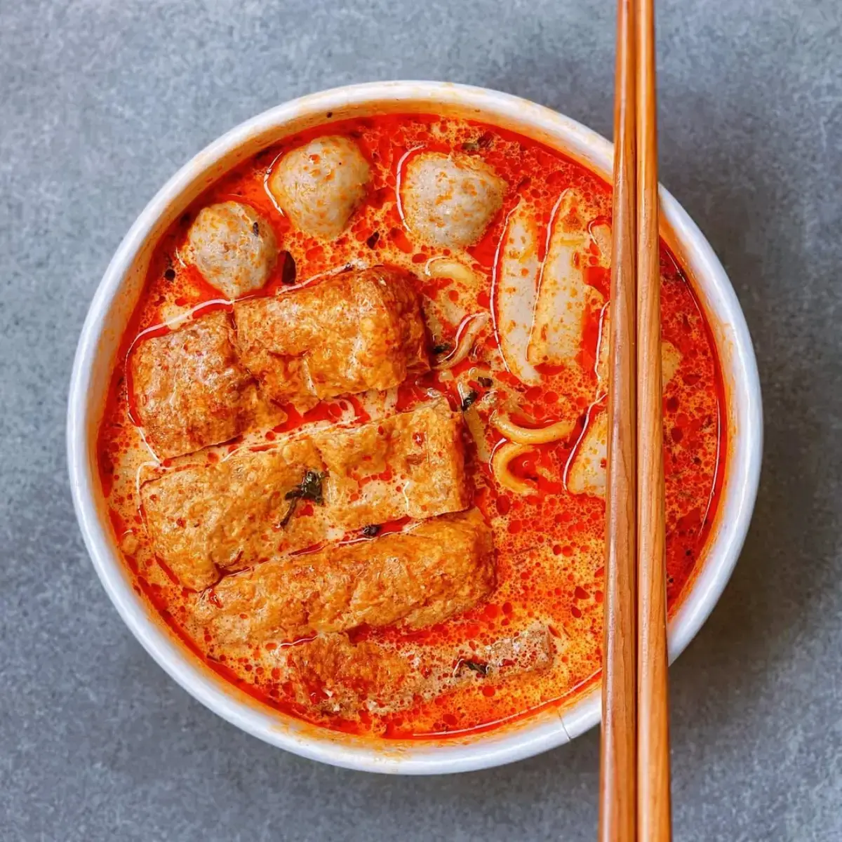 Yam Mee Teochew Fishball Noodles